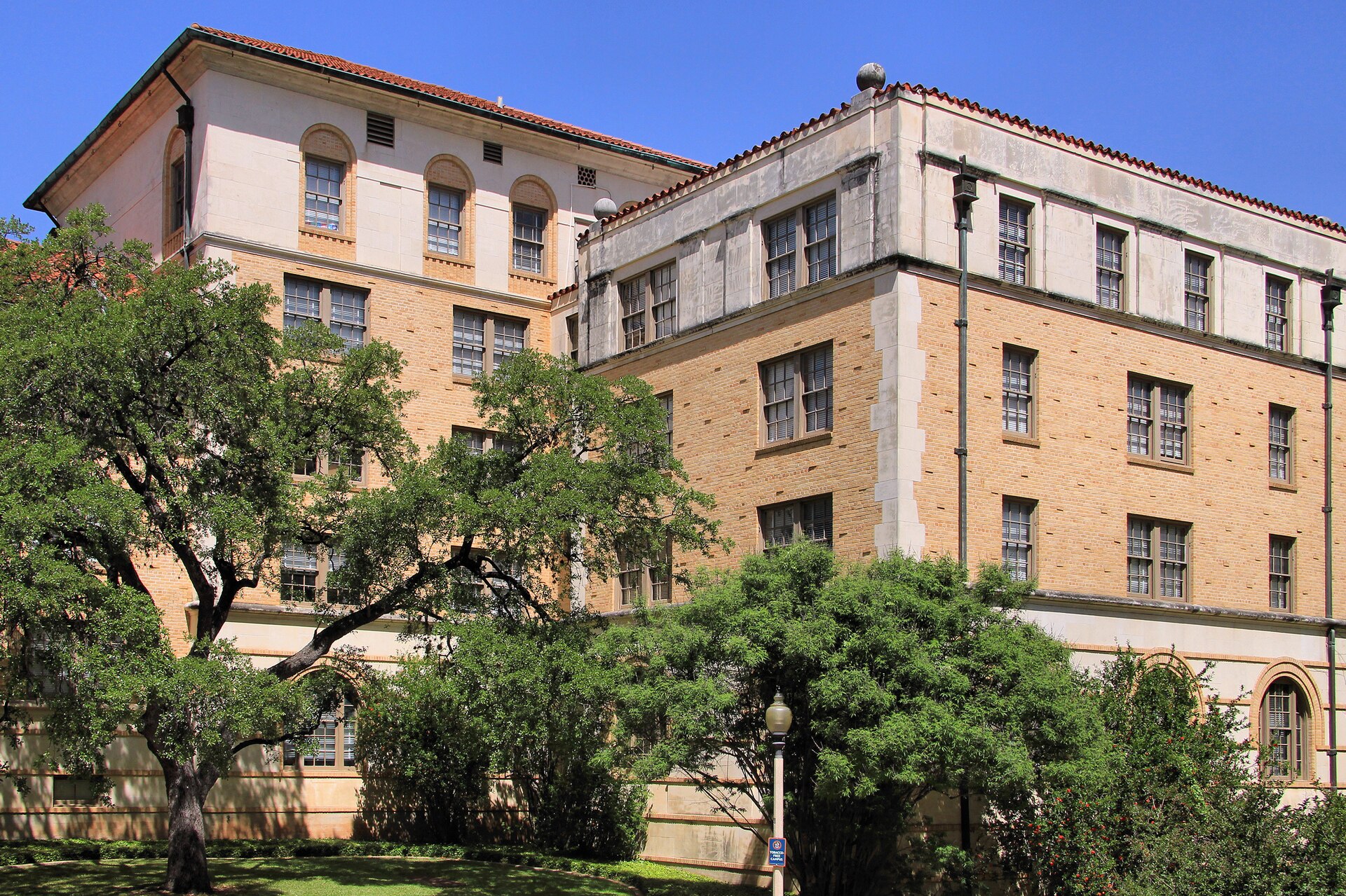 Prather Residence Hall at the University of Texas at Austin in Austin, Texas, United States
